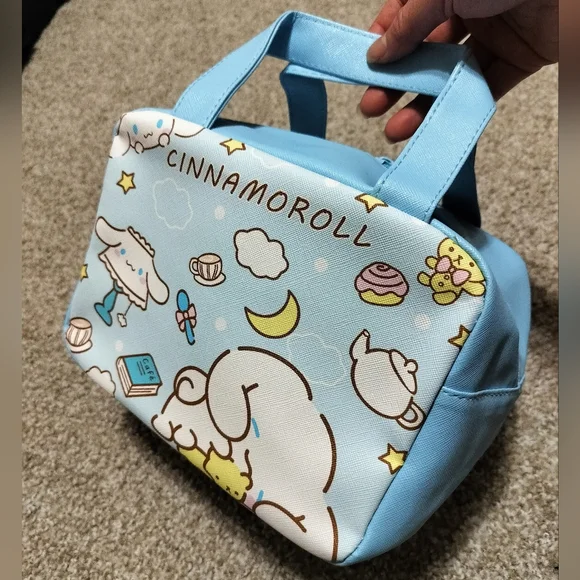 White Bunny Blue Insulated Bag - Picture 2 of 3